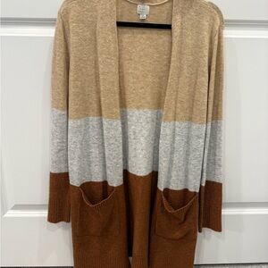 A New Day Colorblock Cardigan